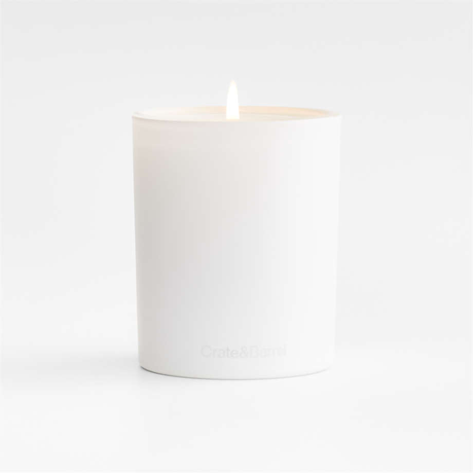 Crate&Barrel Lavender + Eucalyptus Candle Square One