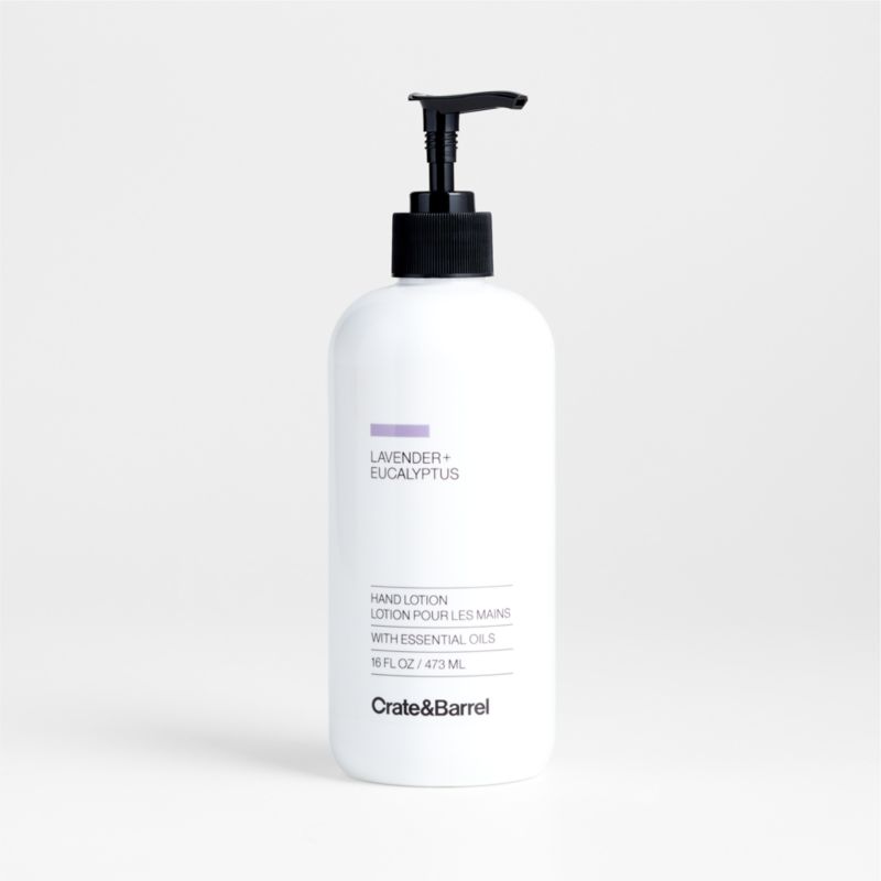 Lavender + Eucalyptus Hand Lotion + Reviews | Crate & Barrel