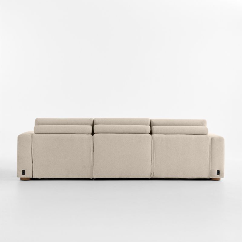 Lawn Club 3-Piece Power Dual-Reclining Sectional Sofa by Venus Williams - image 8 of 9