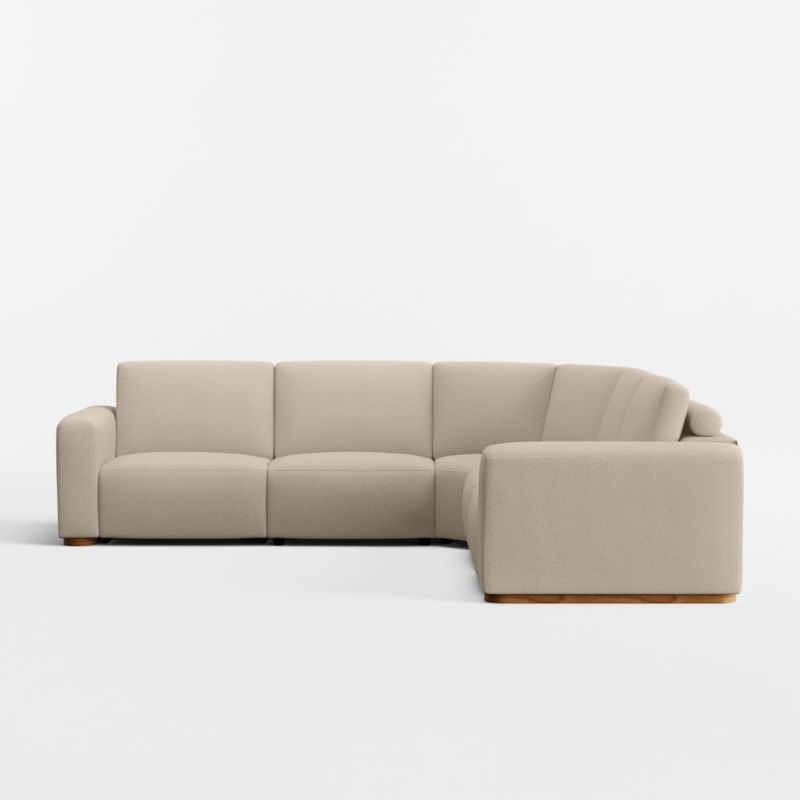 Lawn Club 5-Piece L-Shaped Power Triple-Reclining Sectional Sofa by Venus Williams - image 6 of 8