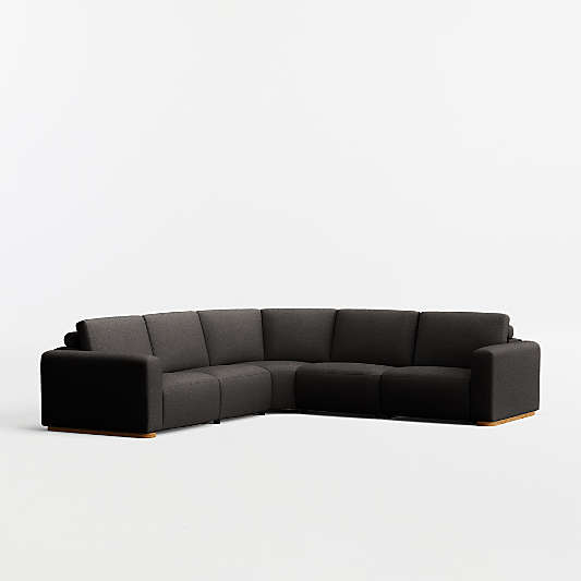 Lawn Club 5-Piece L-Shaped Power Triple-Reclining Sectional Sofa by Venus Williams