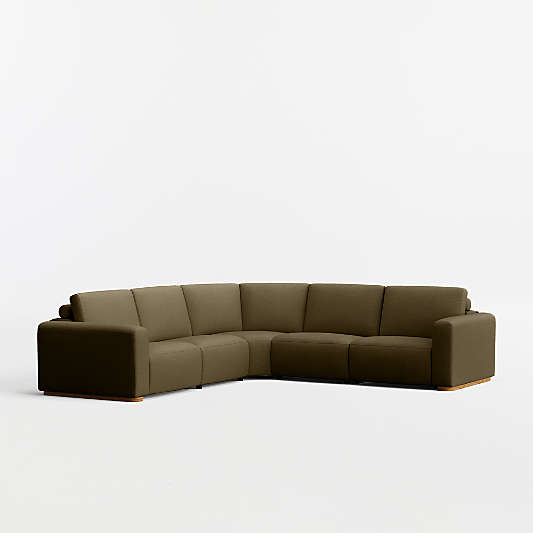 Lawn Club 5-Piece L-Shaped Power Triple-Reclining Sectional Sofa by Venus Williams