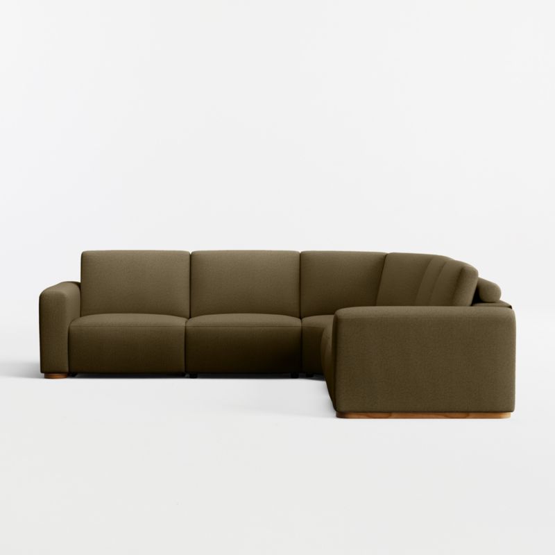 Lawn Club 5-Piece L-Shaped Power Triple-Reclining Sectional Sofa by Venus Williams - image 7 of 8