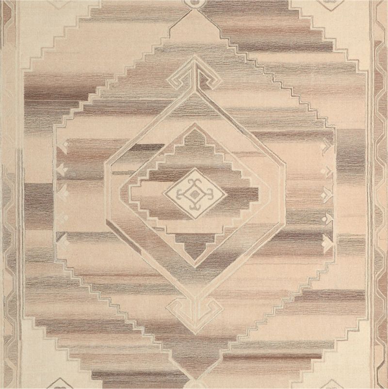 Lyon Wool Traditional Beige Area Rug 8'x10' - image 0 of 8