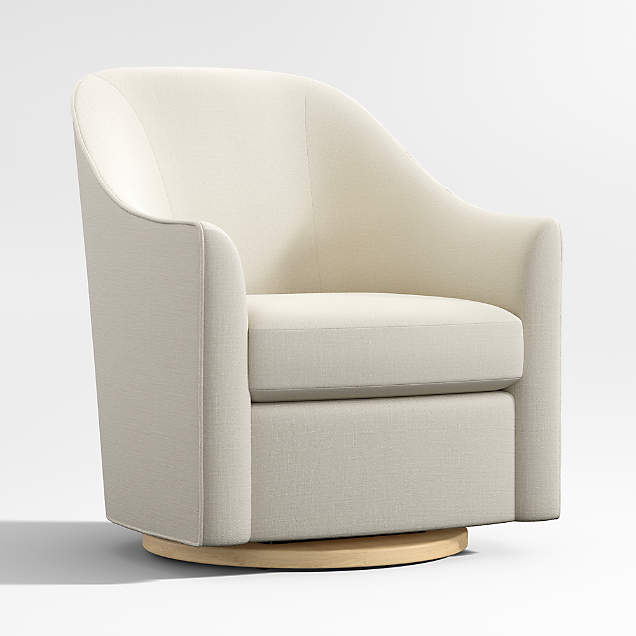 Valen Swivel Accent Chair | Crate & Barrel Canada