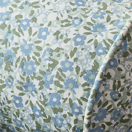 Liza Ditsy Multi Blue Floral Kids Bolster Pillow