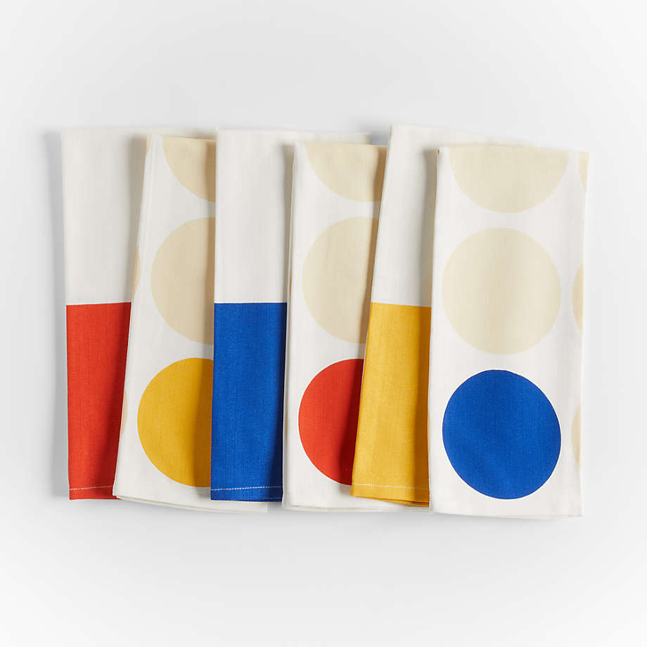 Dots Cotton Dish Towels, Set of 3 by Molly Baz