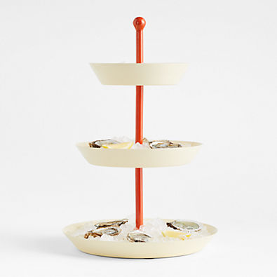 View 3-Tier Serving Tray by Molly Baz details