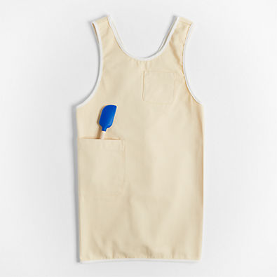 View Cream Yellow Apron by Molly Baz details