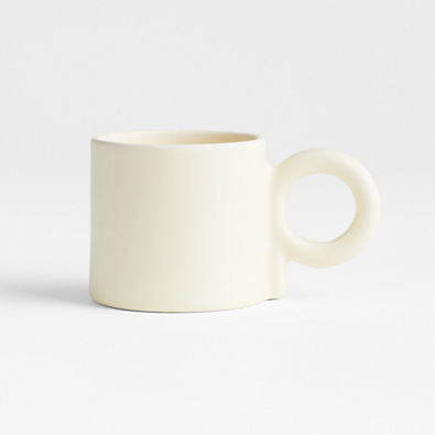 View Butter Yellow Stoneware Mug by Molly Baz details