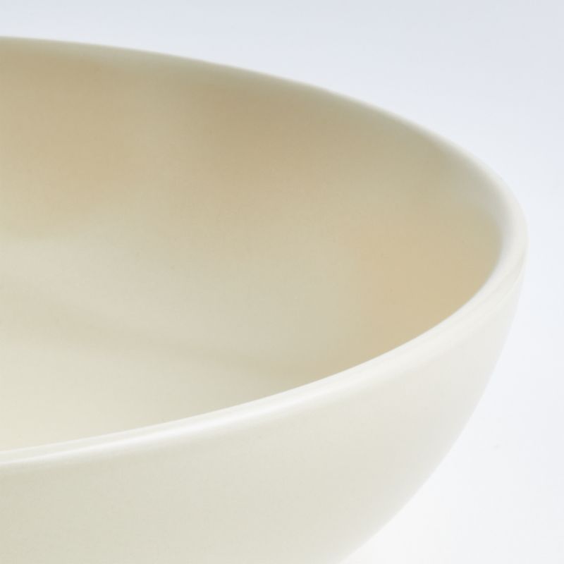 Butter Yellow Stoneware Dinner Bowl by Molly Baz