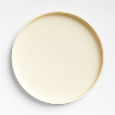 View Butter Yellow Stoneware Dinner Plate by Molly Baz details