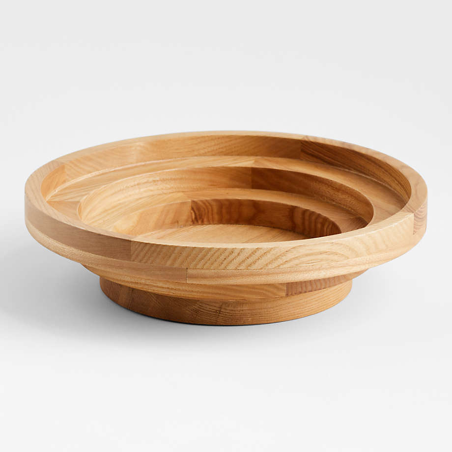 Wooden Fruit Bowl by Molly Baz + Reviews | Crate & Barrel