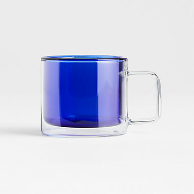 View Blue Glass Mug by Molly Baz details