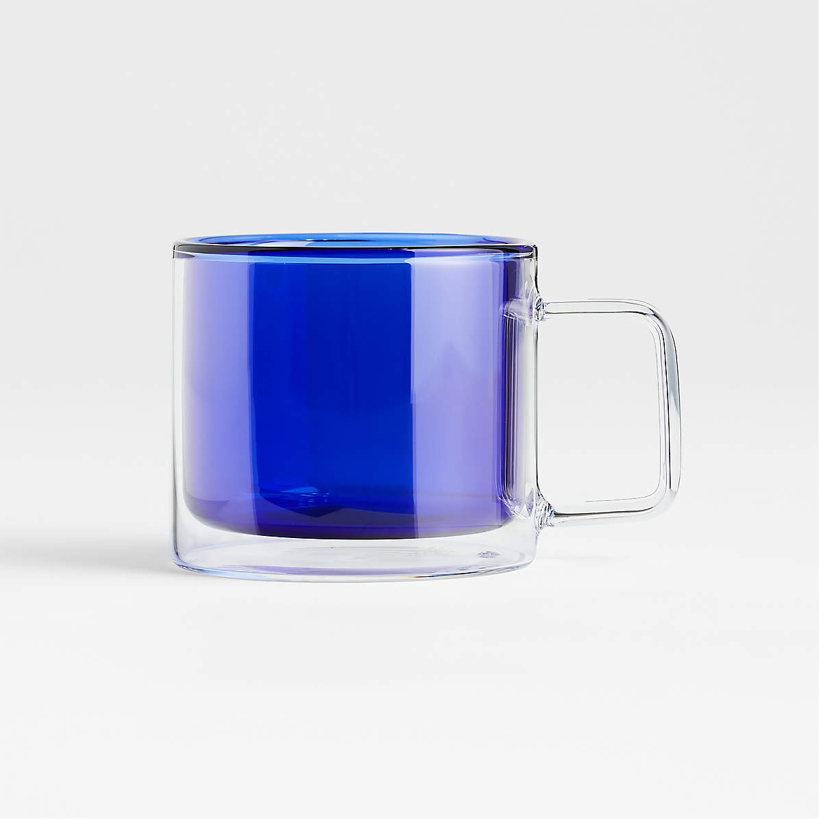 Double Wall Mug, Blue | Poketo