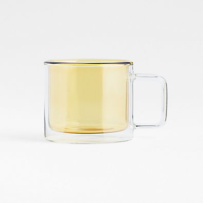 View Yellow Glass Mug by Molly Baz details