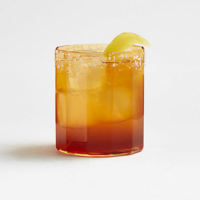 View The Rocks Glass in Mustard Yellow by Molly Baz details