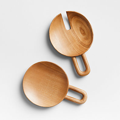 View Wooden Salad Servers by Molly Baz details