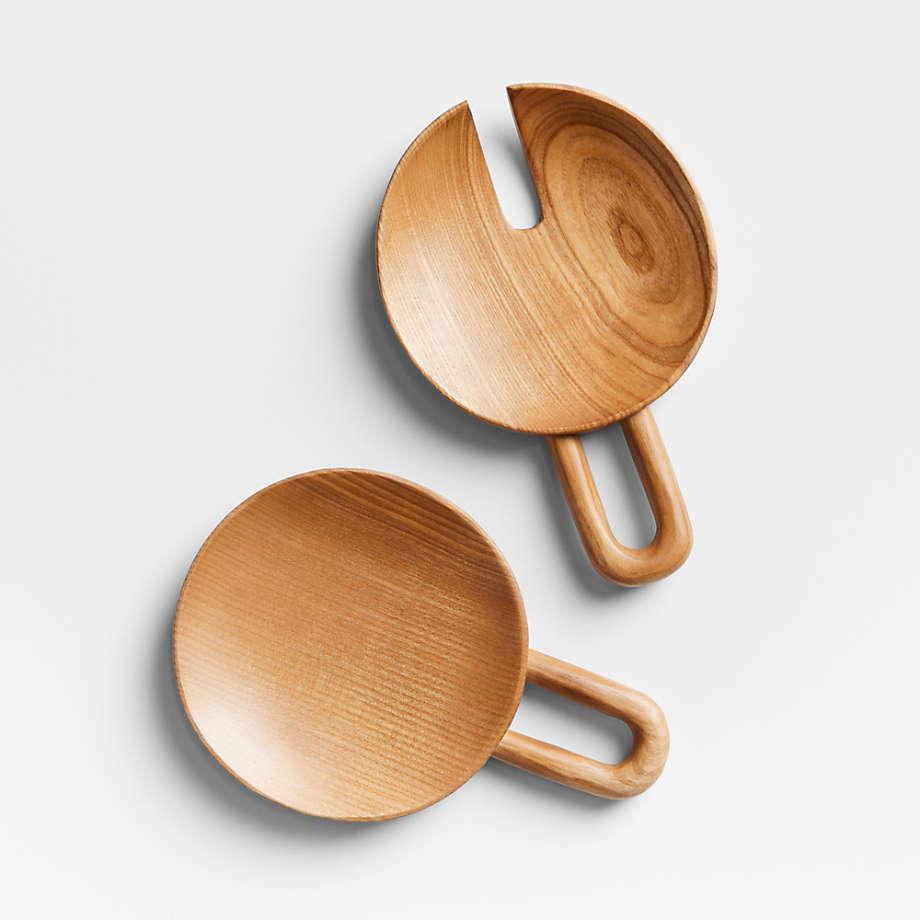 Wooden Salad Servers by Molly Baz