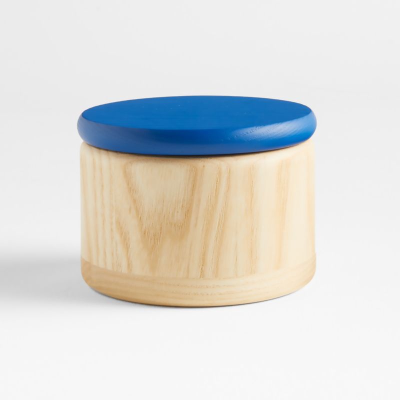 Wooden Salt Cellar by Molly Baz + Reviews Crate & Barrel