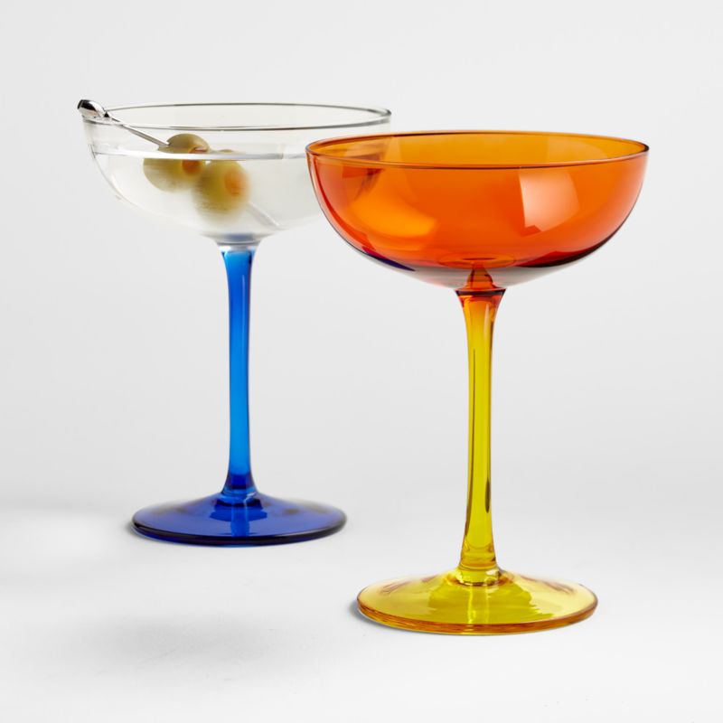 The Tini Glass in Paprika Red by Molly Baz