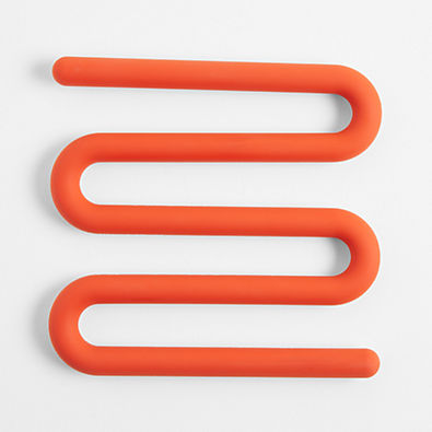 View Red Silicone Trivet by Molly Baz details