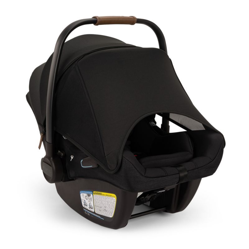 Nuna ® PIPA ™ aire rx Caviar Black Reclining Baby Car Seat + MIXX ™ next Stroller Travel System - image 7 of 9