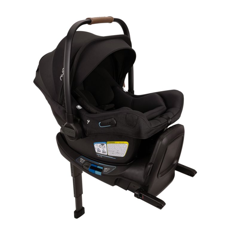 Nuna ® PIPA ™ aire rx Caviar Black Reclining Baby Car Seat + MIXX ™ next Stroller Travel System - image 8 of 9