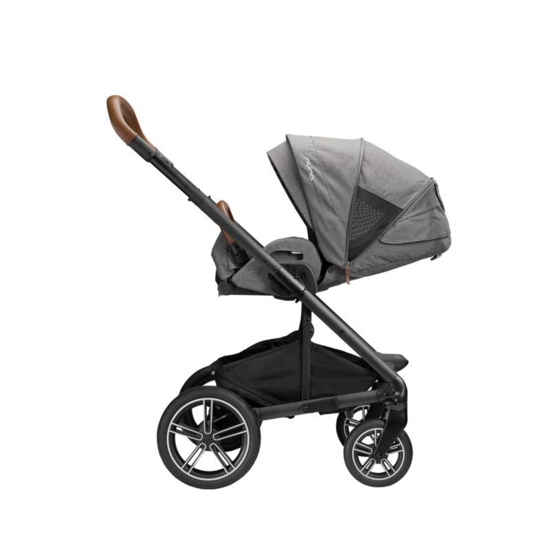 Nuna ® PIPA ™ aire rx Granite Grey Reclining Baby Car Seat + MIXX ™ next Stroller Travel System - image 2 of 9