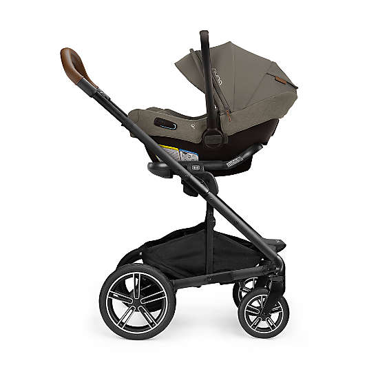 Nuna ® PIPA ™ aire rx Granite Grey Reclining Baby Car Seat + MIXX ™ next Stroller Travel System