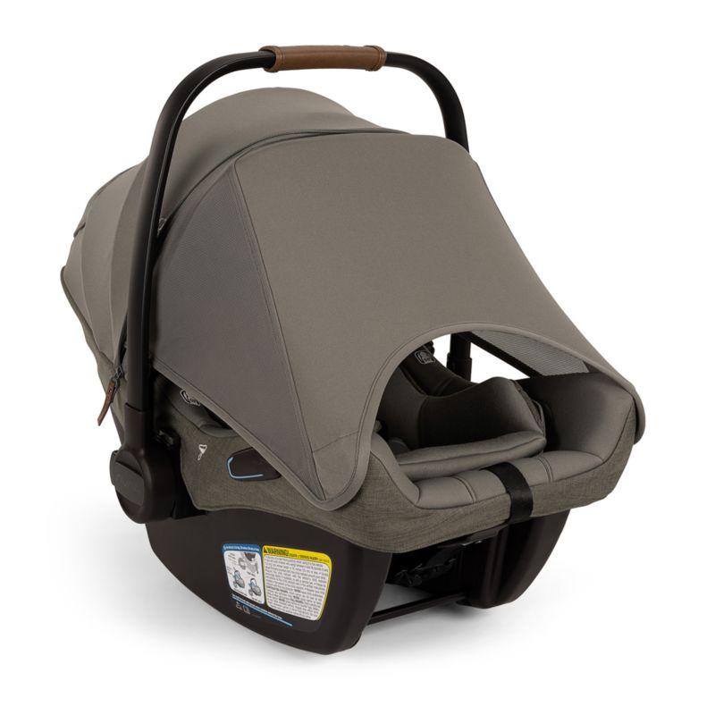 Nuna ® PIPA ™ aire rx Granite Grey Reclining Baby Car Seat + MIXX ™ next Stroller Travel System - image 7 of 9