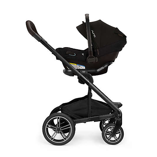Nuna ® PIPA ™ aire rx Caviar Reclining Baby Car Seat + MIXX ™ next Stroller Travel System