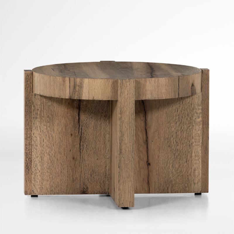 Mackinley Oak Wood End Table