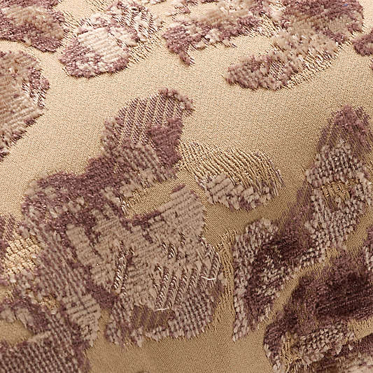 Maddie Viscose 22"x15" Deep Brown Leopard Print Throw Pillow by Laura Harrier and Tiffany Howell