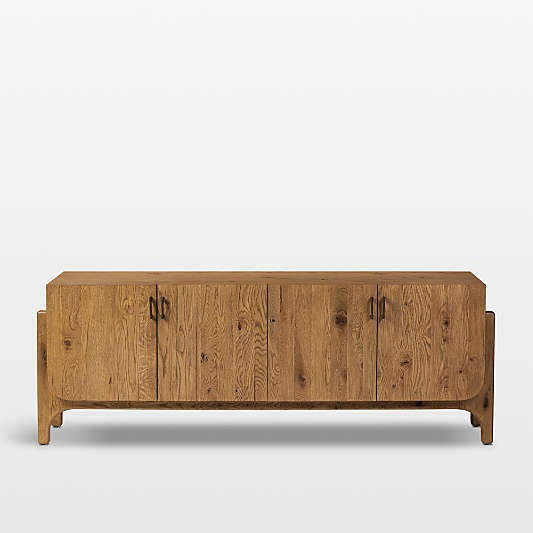 Maddox Worn Oak 78" Media Console
