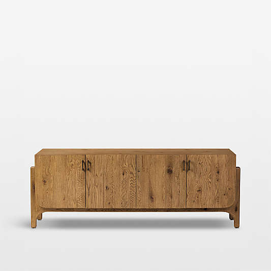 Maddox 78" Worn Oak Media Console