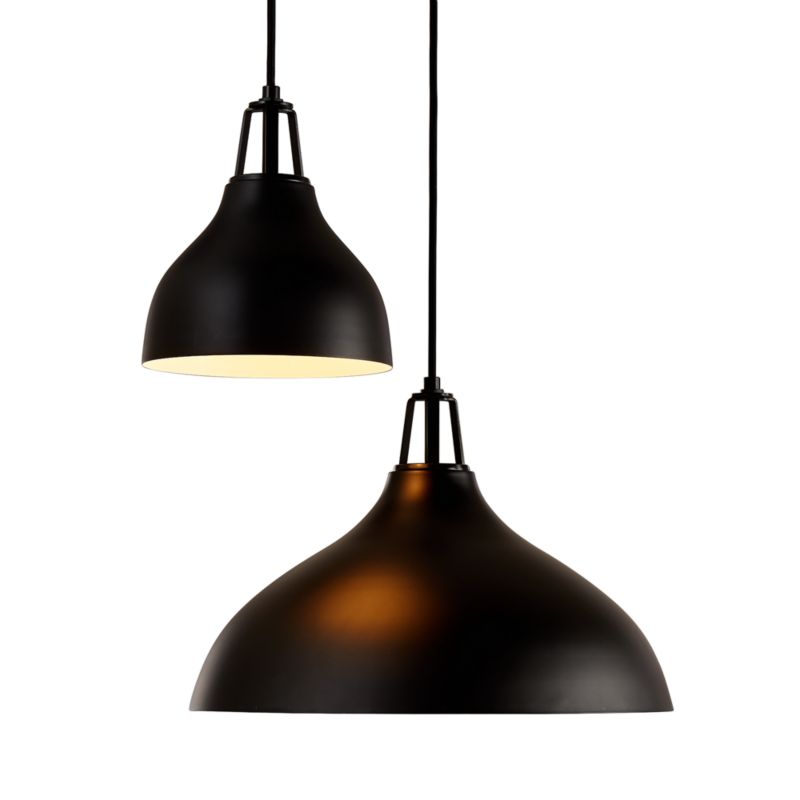 Maddox Black Bell Pendant with Black Socket - image 8 of 14