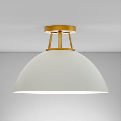 View Maddox White Flush Mount Light details