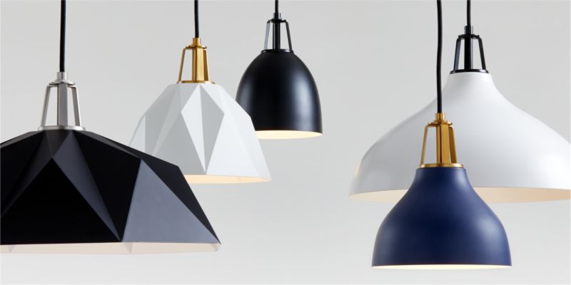 Maddox Black Bell Large Pendant Light with Black Socket - image 3 of 7