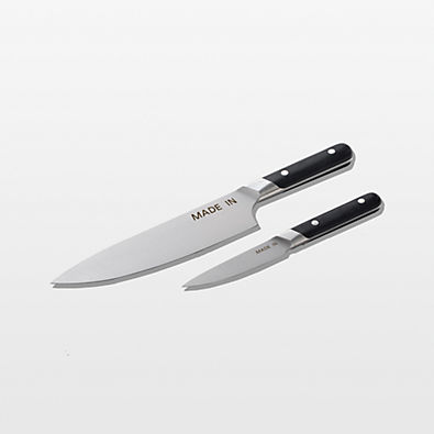 View Made In Truffle Black 2-Piece Knife Set details