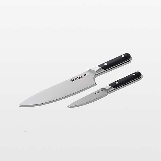 Made In Truffle Black 2-Piece Knife Set