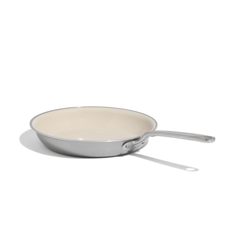 Made In CeramiClad™ Non-Stick Sand 10" Fry Pan with Stainless Steel Hardware - image 2 of 6