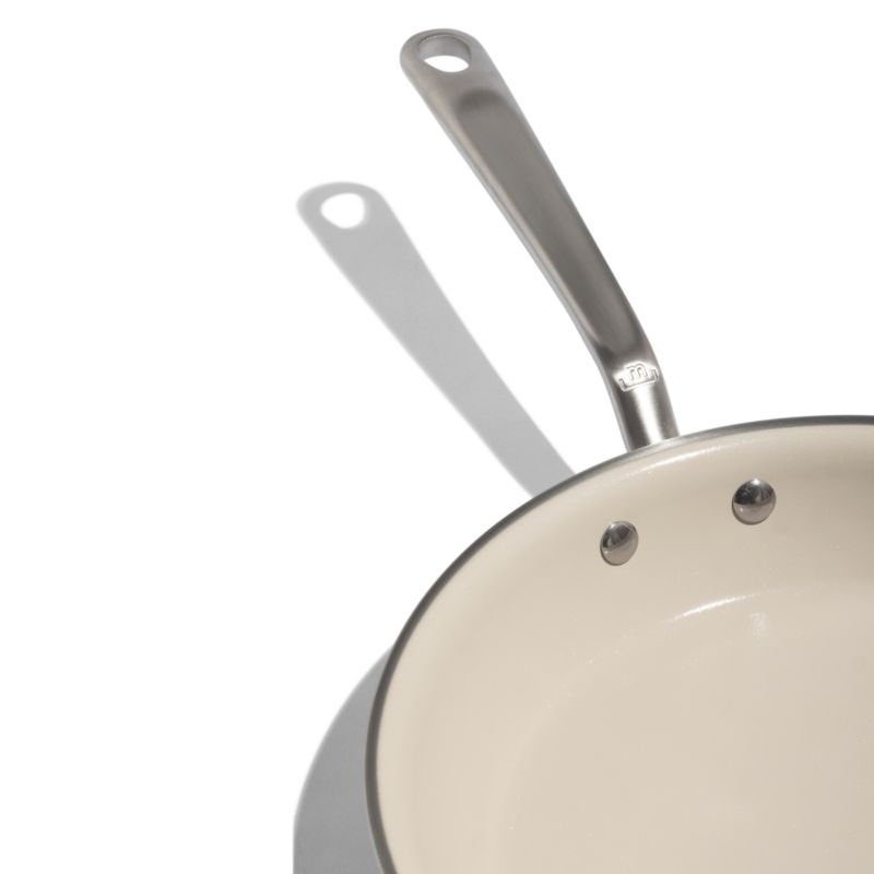 Made In CeramiClad™ Non-Stick Sand 10" Fry Pan with Stainless Steel Hardware - image 5 of 6