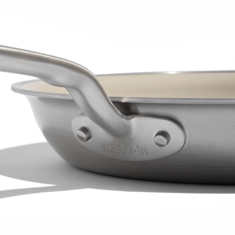 Made In CeramiClad™ Non-Stick Sand 10" Fry Pan with Stainless Steel Hardware - image 3 of 6