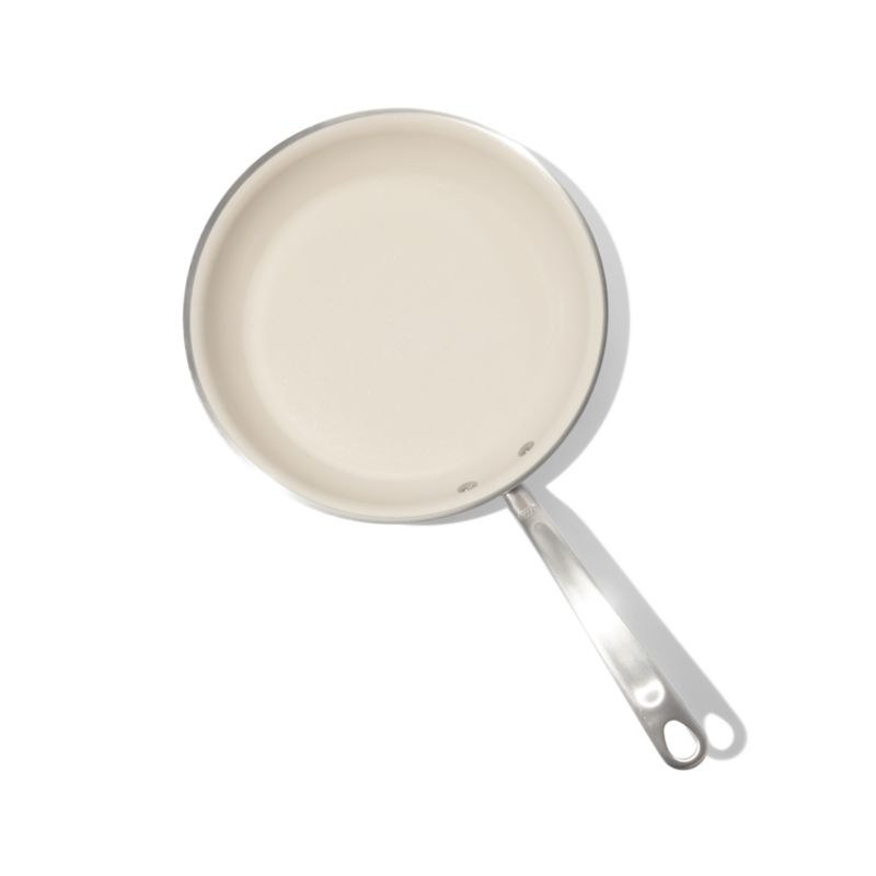 Made In CeramiClad™ Non-Stick Sand 10" Fry Pan with Stainless Steel Hardware - image 4 of 6