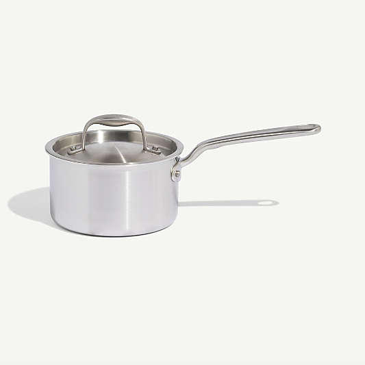 Made In CeramiClad™ Non-Stick 2-Qt. Saucepan with Stainless Steel Hardware