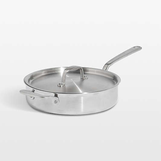 Made In CeramiClad™ Nonstick 3.5-Qt. Sautepan with Stainless Steel Hardware