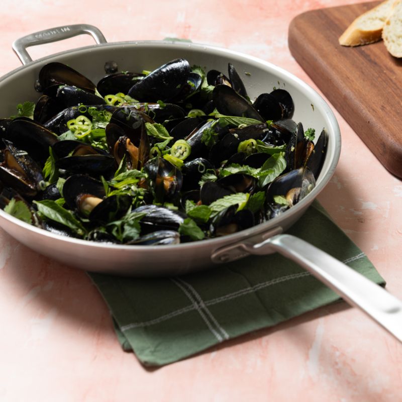 Made In CeramiClad™ Non-Stick 6-Qt. Weeknight Pan with Stainless Steel Hardware - image 1 of 4