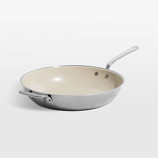 Made In CeramiClad™ Non-Stick 6-Qt. Weeknight Pan with Stainless Steel Hardware