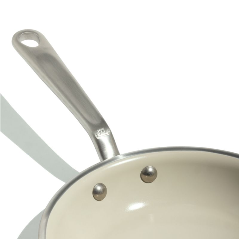 Made In CeramiClad™ Nonstick Sand 8" Fry Pan with Stainless Steel Hardware - image 3 of 7